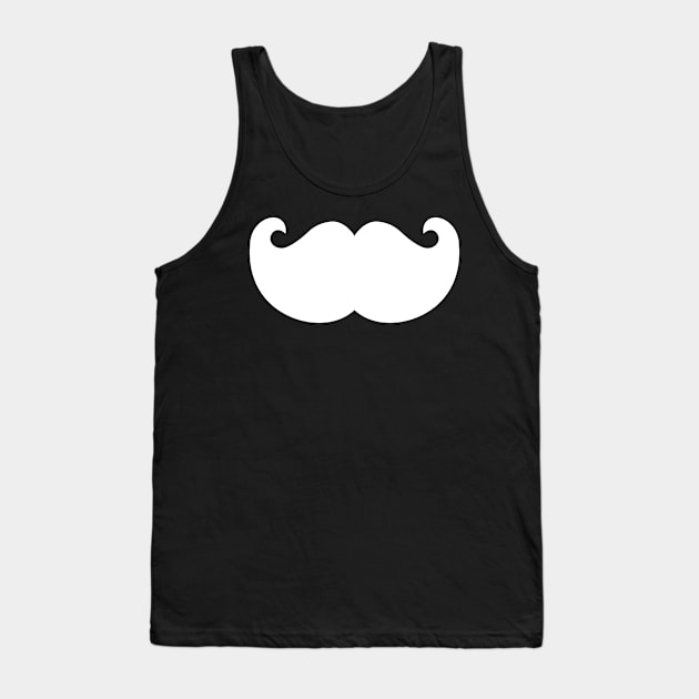 movember mustache Tank Top by MZeeDesigns